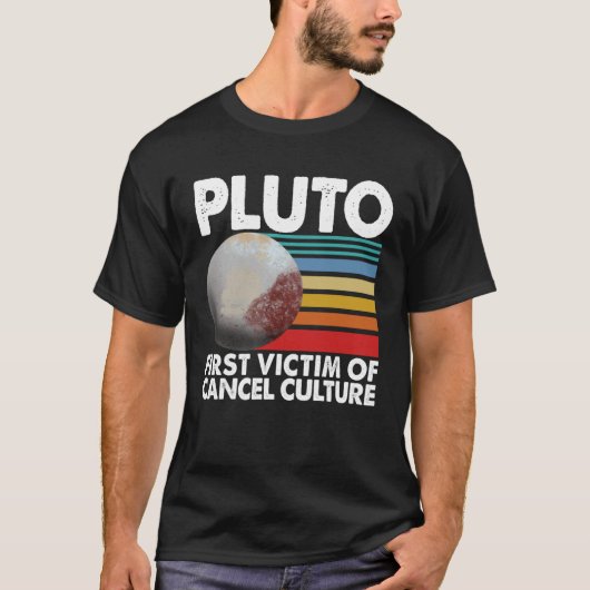 First Victim Of Cancel Culture Women Pluto Solar S T-shirt (Voorkant)