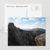 First Visions - High Sierras, PCT Briefkaart (Voorkant / Achterkant)