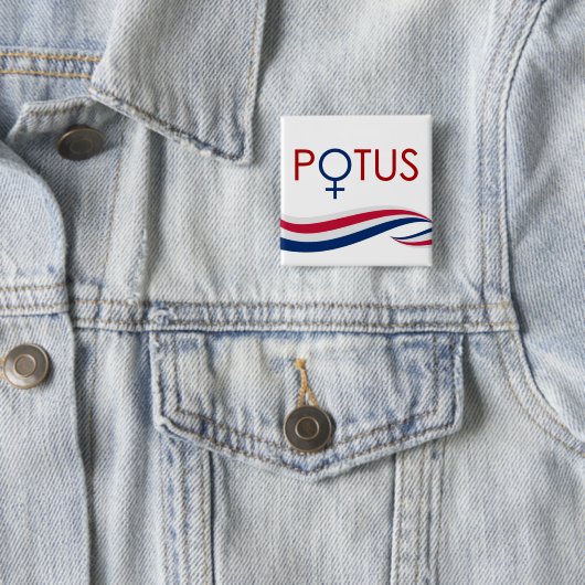 First Woman President Button (In situ)
