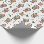 First Xmas Teddy Bear Gift Cadeaupapier (Hoek)