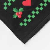 First Xmas With My New Girlfriend Men Ugly Christ Fleece Deken (Hoek)