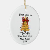 First Year as a middle school Teacher Keramisch Ornament (Rechts)