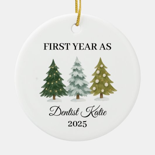 First Year as Dentist, Dentist Ornament (Voorkant)
