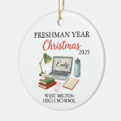 First Year At High School Ornament 2025, Freshman  (Links)