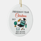 First Year At High School Ornament 2026, Freshman  (Rechts)