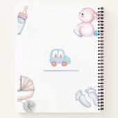 First Year Baby – A Sweet Notebook for Mom Notitieboek (Achterkant)