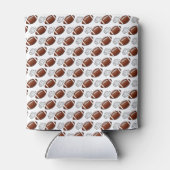 First Year Down Football Birthday  Blikjeskoeler (Achterkant)