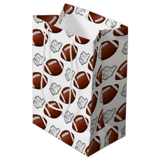 First Year Down Football Birthday Medium Cadeauzakje