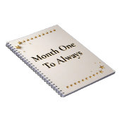 First-Year Memory Keeper | Newlywed Milestone Trac Notitieboek (Rechterzijde)