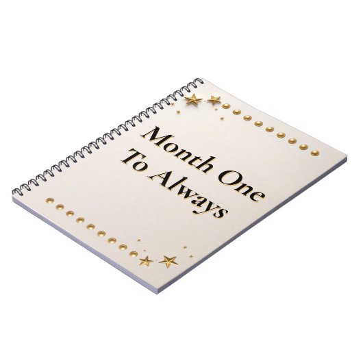 First-Year Memory Keeper | Newlywed Milestone Trac Notitieboek (Linkerzijde)