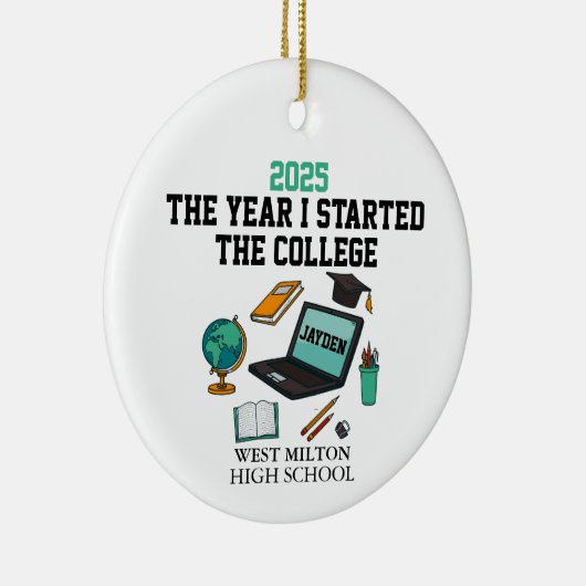 First Year of High School Ornament 2025, Freshman  (Rechts)