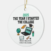 First Year of High School Ornament 2025, Freshman (Links)