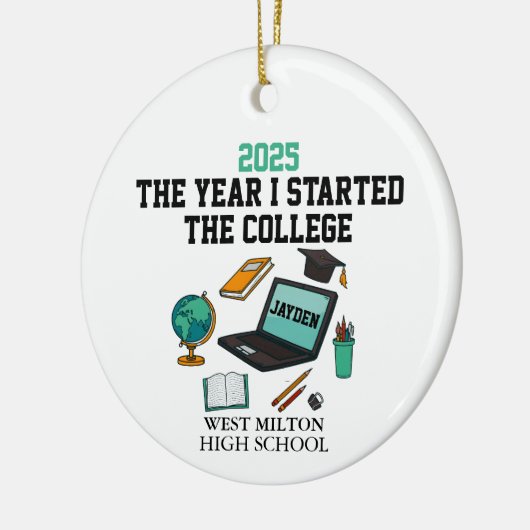 First Year of High School Ornament 2025, Freshman (Links)