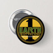 FirstEarth-LOGO2, WWW.NEWEARTHARMY.COM Ronde Button 5,7 Cm (Voorkant /achterkant)