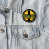 FirstEarth-LOGO2, WWW.NEWEARTHARMY.COM Ronde Button 5,7 Cm (In situ)