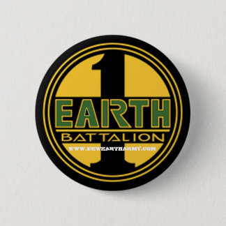 FirstEarth-LOGO2, WWW.NEWEARTHARMY.COM Ronde Button 5,7 Cm