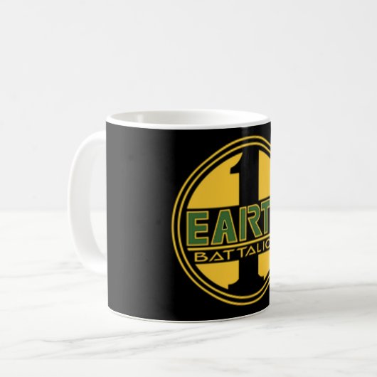 FirstEarthbattalion Coffee Mok reeks #4 (Voorkant links)