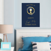 FirstHoly Communion gouden folie details welkom te Folie Afdrukken (Insitu (Slaapkamer))