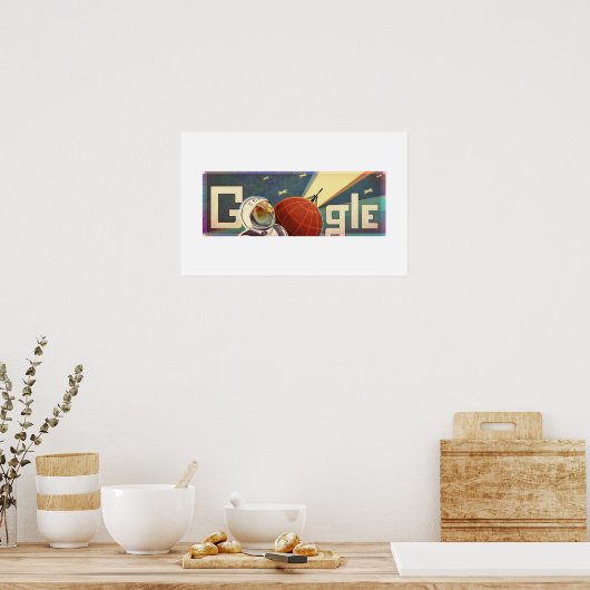 firstmaninspace11-hr poster (Keuken)