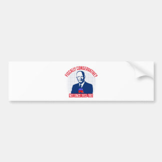 fiscaal conservatief bumpersticker