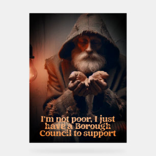 fiscaal Man van de raad Acryl Bord