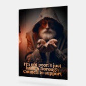 fiscaal Man van de raad Acryl Bord (Hoek)