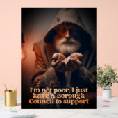 fiscaal Man van de raad Acryl Bord (Huwelijk)