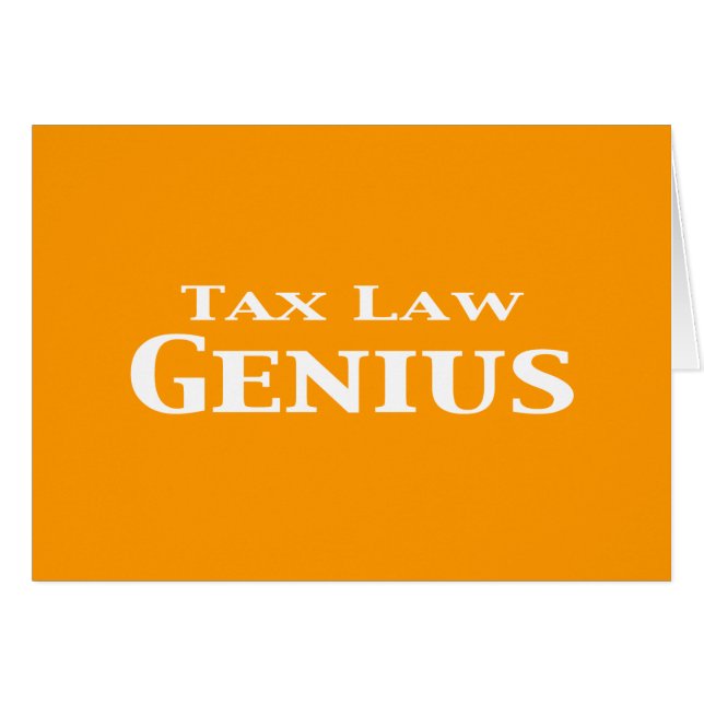 Fiscaal recht Genius Gifts (Voorkant Horizontaal)