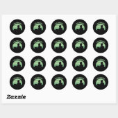 Fiscaal seizoen Klassieke Sticker (Vel)