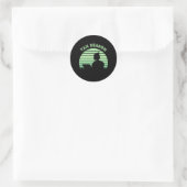 Fiscaal seizoen Klassieke Sticker (Tas)