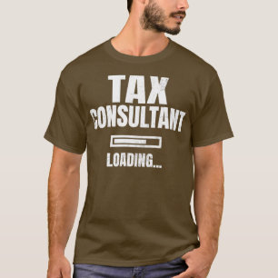 Fiscale consultant die de CPA van de Boekhoudkundi T-shirt