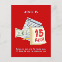 Fiscale dag Funny Poem
