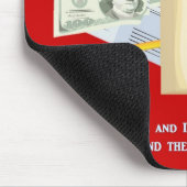 Fiscale dag Funny Poem Muismat (Hoek)