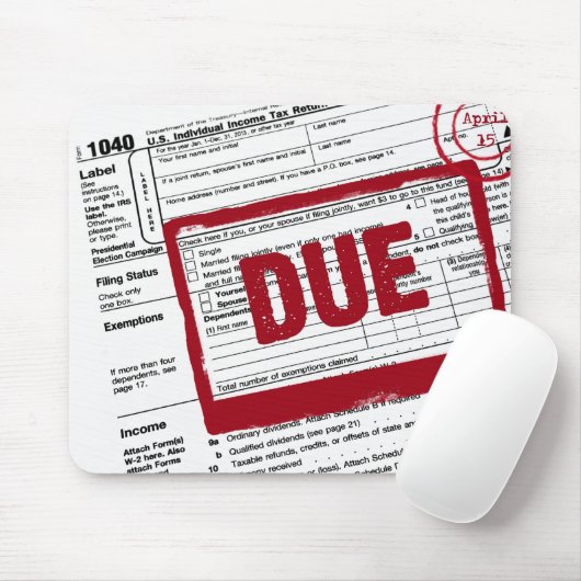 Fiscale dag muismat (Met muis)