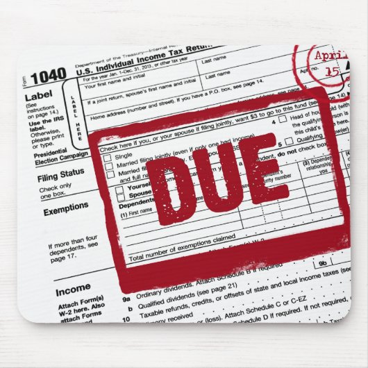 Fiscale dag muismat (Voorkant)