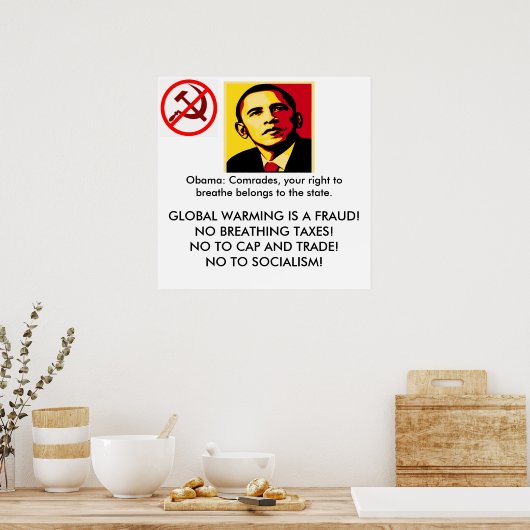 Fiscale dag Tea Poster (Keuken)