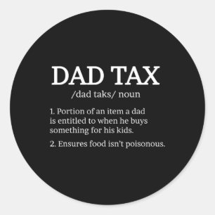 Fiscale Definitie Kleding Beste Papa Definitie Ronde Sticker