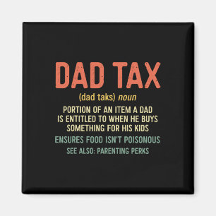 Fiscale definitie Vaderdag Shirt 2 Magneet