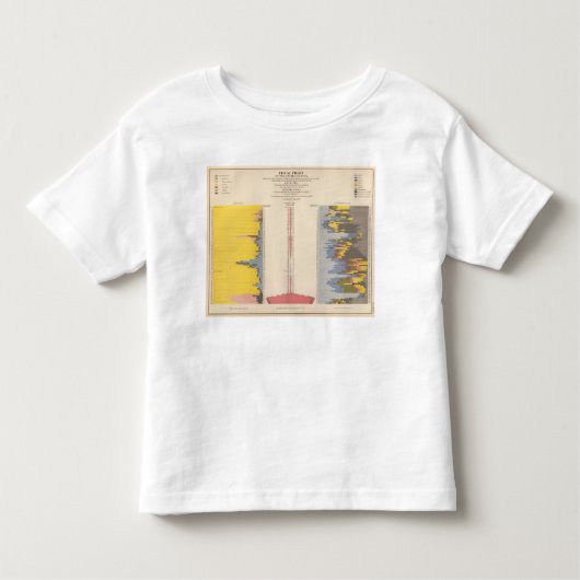 Fiscale grafiek, statistische Amerikaanse grafiek Kinder Shirts (Voorkant)