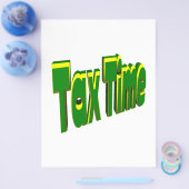 Fiscale tijd flyer (Enkel)