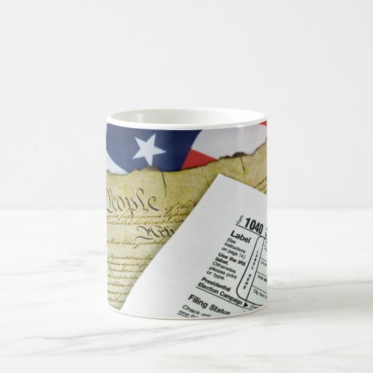 Fiscale tijd koffiemok (Center)