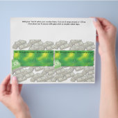 Fiscale tijdboeking Aangepaste Snoep balk Flyer (Hand)