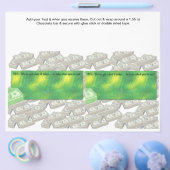 Fiscale tijdboeking Aangepaste Snoep balk Flyer (Enkel)