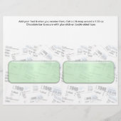 Fiscale tijdboeking Aangepaste Snoep balk Flyer (Voorkant)