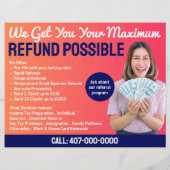 Fiscale voorbereiding (Preparer) Terugbetalingsbro Flyer (Achterkant)