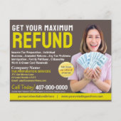 Fiscale voorbereiding (Preparer) Terugbetalingsbro Flyer (Voorkant)