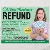 Fiscale voorbereiding (Preparer) Terugbetalingsbro Flyer (Voorkant)