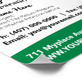 Fiscale voorbereiding (Preparer) Terugbetalingsbro Poster (Hoek)