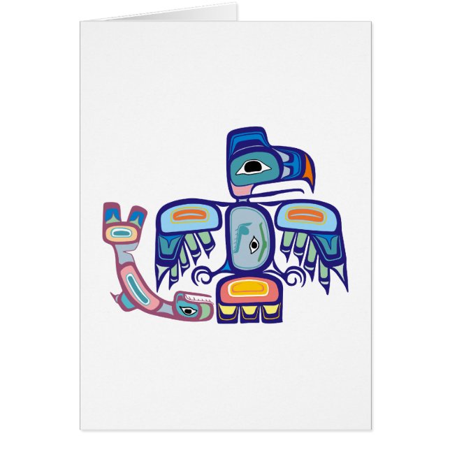 Fischadler Lachs osprey salmon (Voorkant)