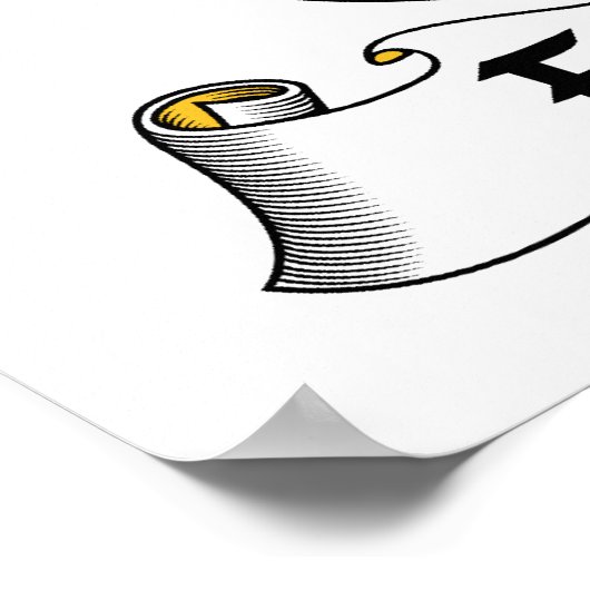 Fischer Family Crest Poster (Hoek)